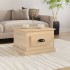 Mesa de centro madera contrachapada roble Sonoma 50x50x35