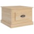 Mesa de centro madera contrachapada roble Sonoma 50x50x35