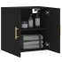 Armario de pared madera de ingeniería negro 60x31x60