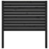 Cabecero de cama madera maciza de pino negro 81x4x100