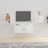 Muebles para TV de pared 2 uds blanco brillante 40x34,5x40