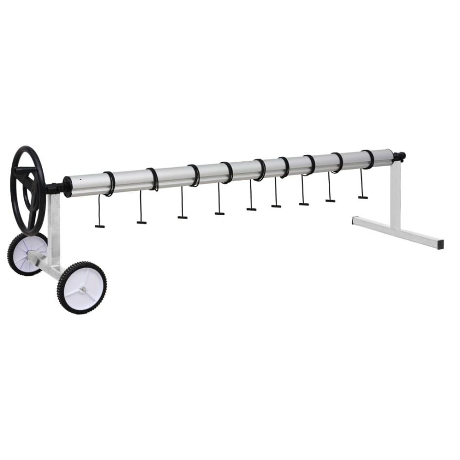 Enrollacobertor para piscinas con base de