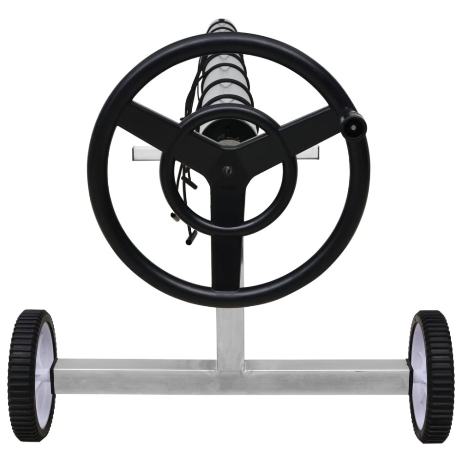 Enrollacobertor para piscinas con base de