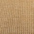 Alfombra de sisal natural 66x100