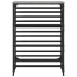 Mueble zapatero madera de ingeniería gris Sonoma 60x30x85