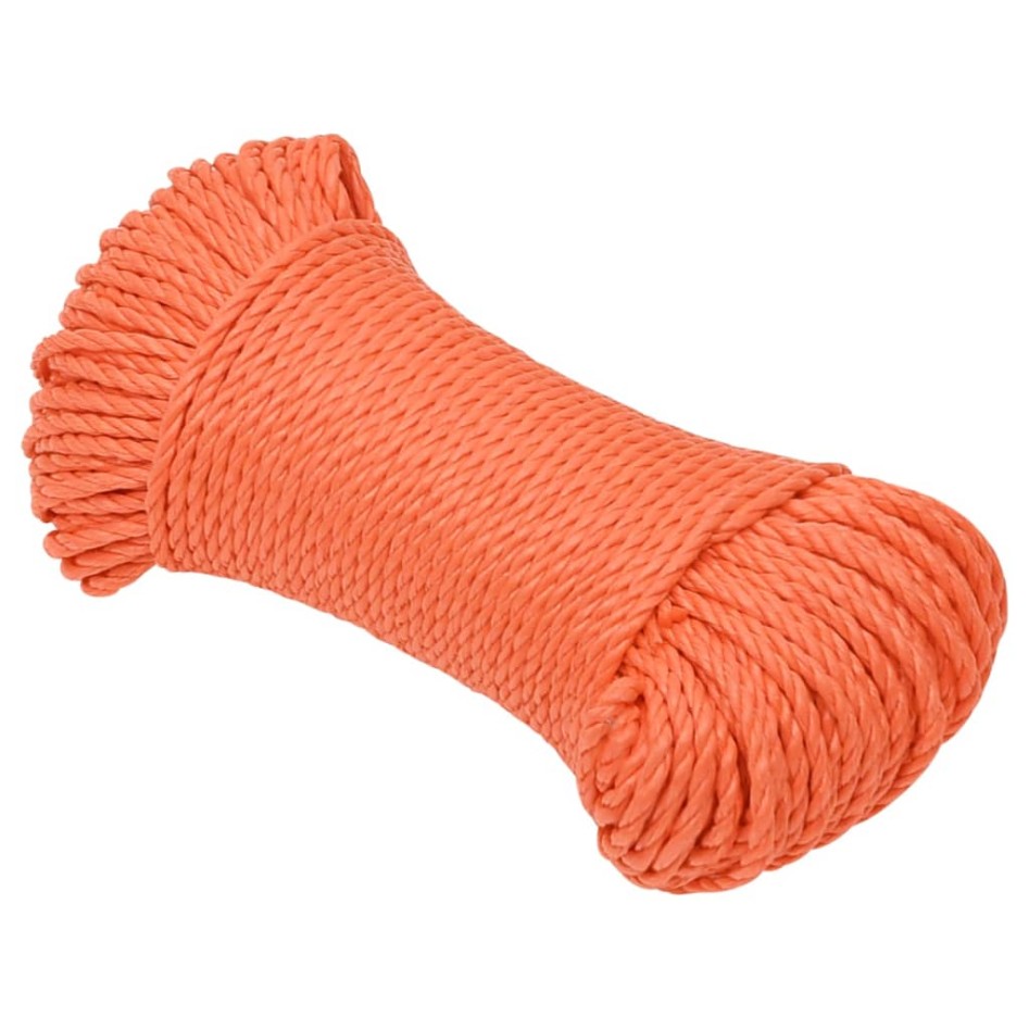 Cuerda de trabajo polipropileno naranja 8 mm 250