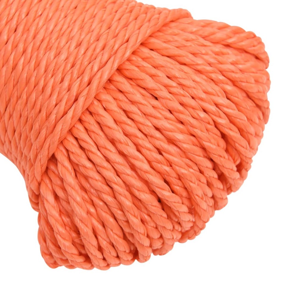 Cuerda de trabajo polipropileno naranja 8 mm 250