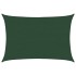 Toldo de vela HDPE verde oscuro 160 g/m² 4x6