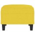 Reposapiés de tela amarillo claro 70x55x41