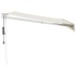 Toldo retráctil automático color crema 3,5x2,5