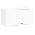 Mueble zapatero pared contrachapada blanco brillo 70x35x38