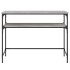 Mesa consola madera de ingeniería gris Sonoma 100x35,5x75
