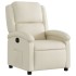 Sillón reclinable de cuero sintético