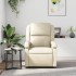 Sillón reclinable de cuero sintético