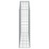Cesta gaviones forma arco hierro galvanizado 150x30x100/120