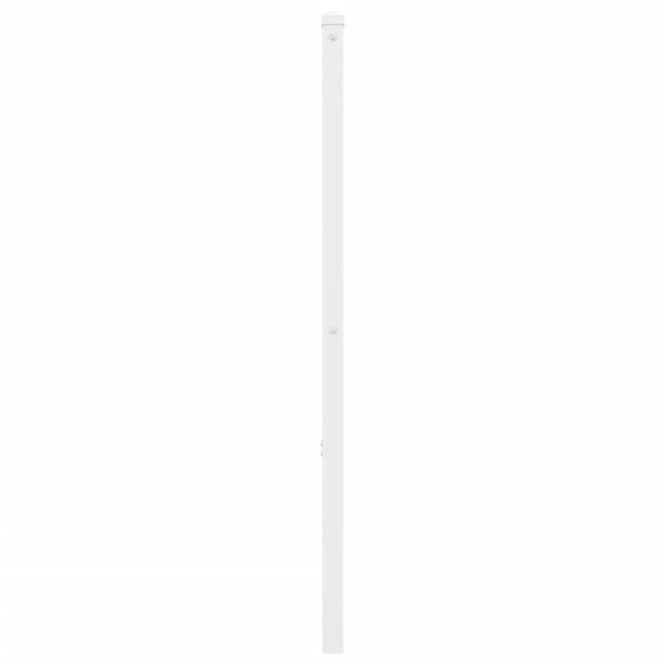 Cabecero de metal blanco 200