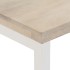 Mesa consola madera maciza de mango y hierro 110x35x76