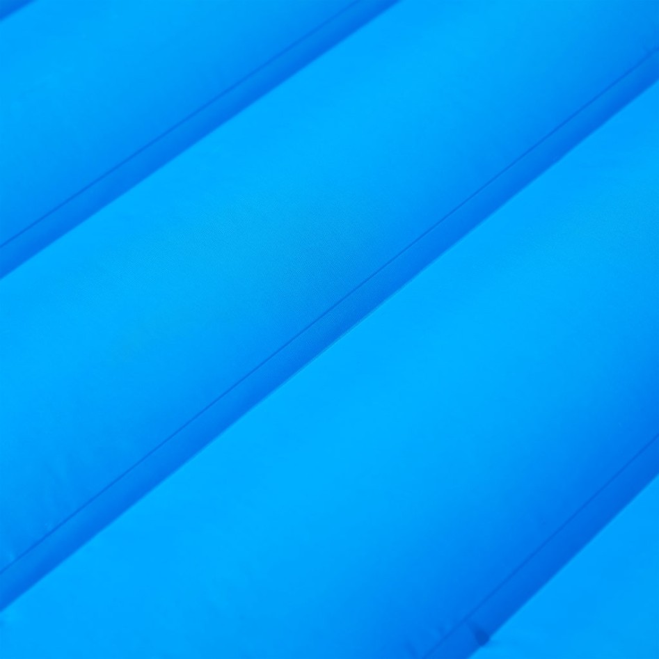 Colchón de camping autoinflable con almohada 1 persona