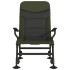 Silla de pesca con reposabrazos plegable