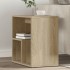 Mesa auxiliar 2 uds madera ingeniería roble Sonoma 50x30x50