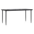Set comedor de jardín 5 piezas y cojines ratán sintético