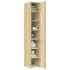 Aparador de madera de ingeniería roble Sonoma 30x42,5x185