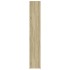 Aparador de madera de ingeniería roble Sonoma 30x42,5x185