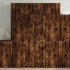 Aparador alto madera de ingeniería roble ahumado 70x42,5x185