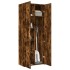 Aparador alto madera de ingeniería roble ahumado 70x42,5x185