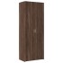 Aparador alto madera de ingeniería marrón roble 70x42,5x185