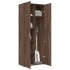 Aparador alto madera de ingeniería marrón roble 70x42,5x185
