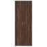 Aparador alto madera de ingeniería marrón roble 70x42,5x185