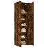 Aparador alto madera de ingeniería roble ahumado 80x42,5x249