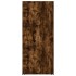 Aparador de madera de ingeniería roble ahumado 80x42,5x185