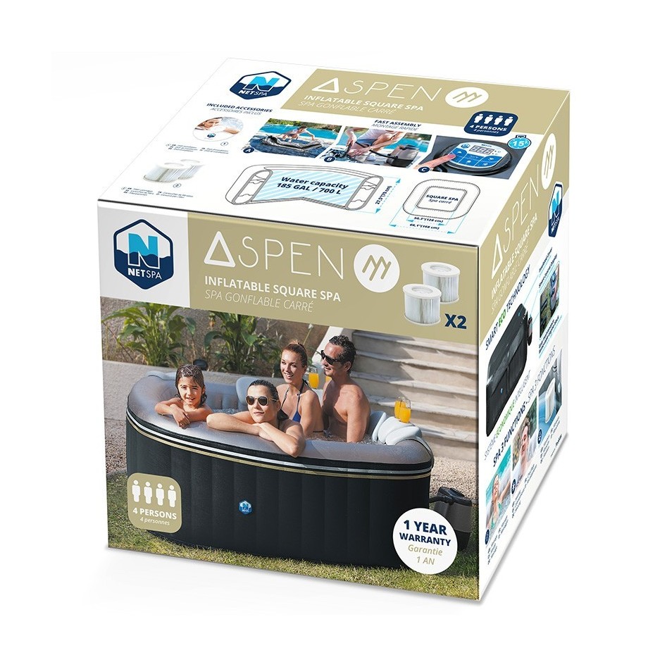 Spa hinchable NetSpa Aspen