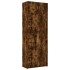 Armario de madera de ingeniería roble ahumado 80x42,5x225