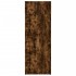 Armario de madera de ingeniería roble ahumado 80x42,5x225
