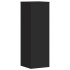 Soportes para plantas madera de ingeniería negro 33x33x100