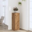 Soportes de planta madera ingeniería roble artisian 33x33x100cm