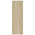Soportes para plantas 2 uds madera roble Sonoma 33x33x100