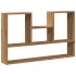 Estantería de pared madera ingeniería roble artisian