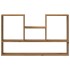 Estantería de pared madera ingeniería roble artisian