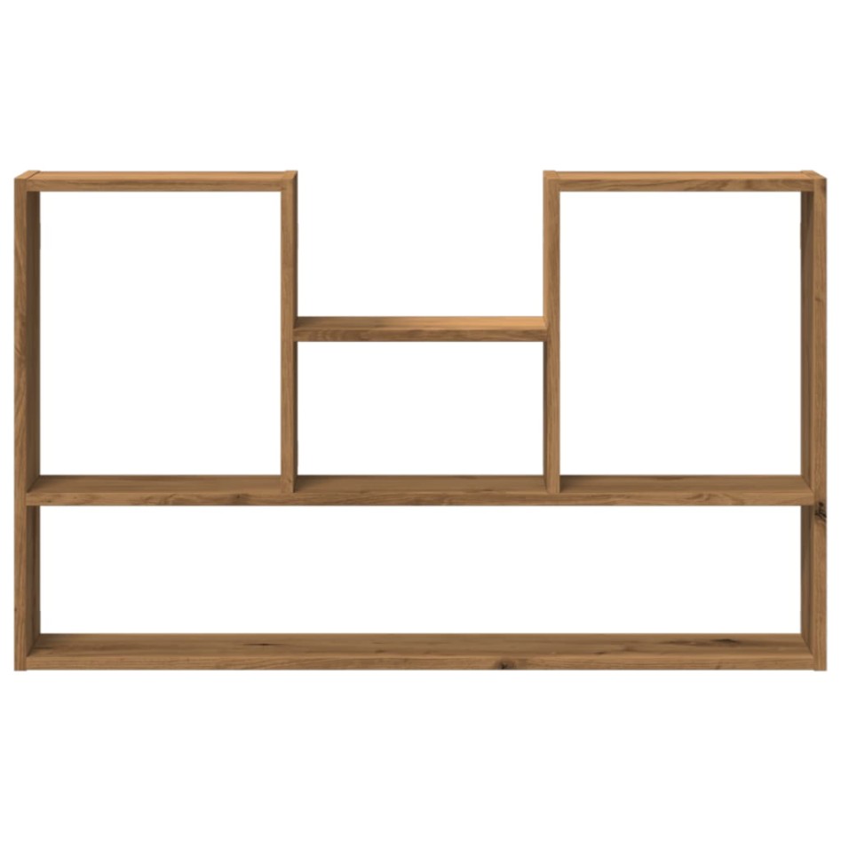 Estantería de pared madera ingeniería roble artisian