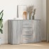 Aparador madera de ingeniería gris Sonoma 90,5x29,5x65