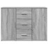 Aparador madera de ingeniería gris Sonoma 90,5x29,5x65