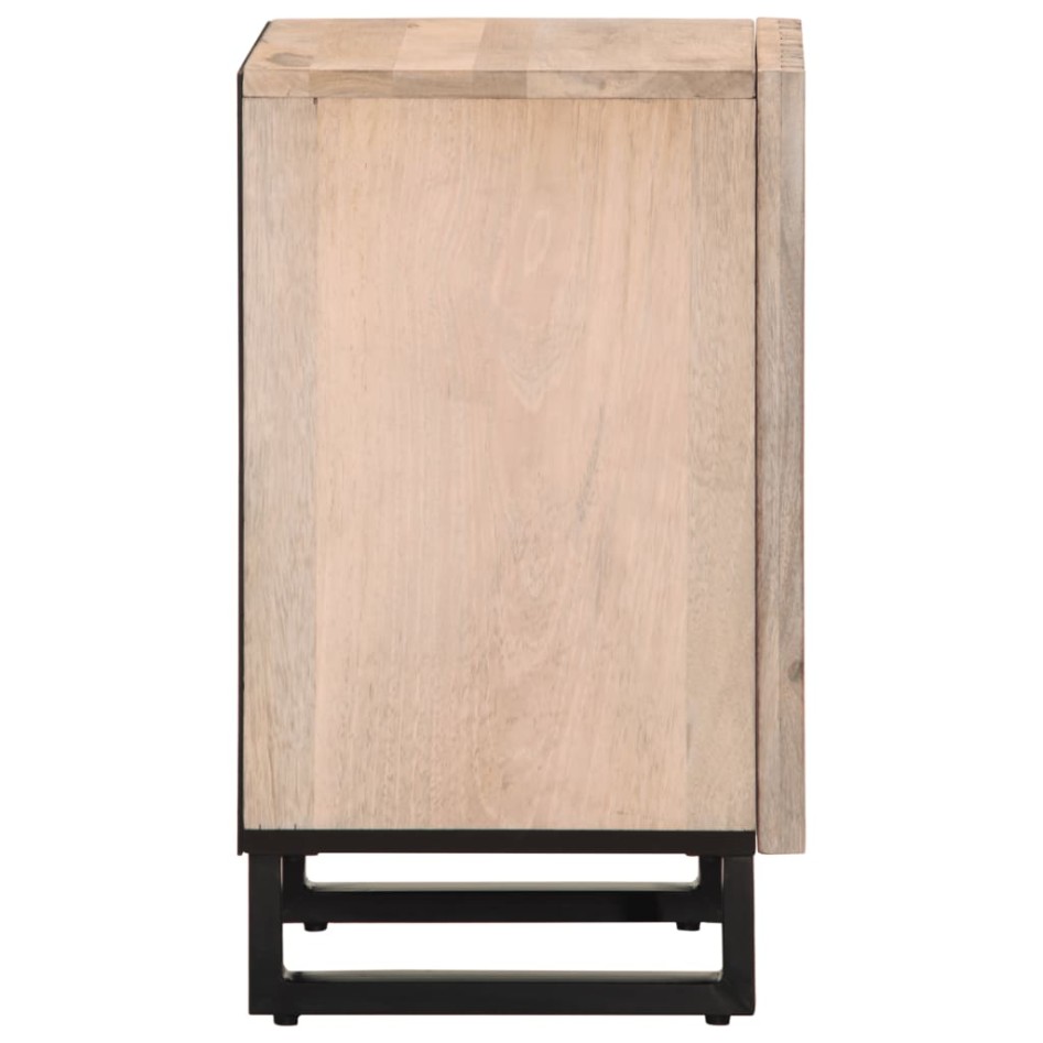 Mueble de baño madera maciza de mango 38x34x58