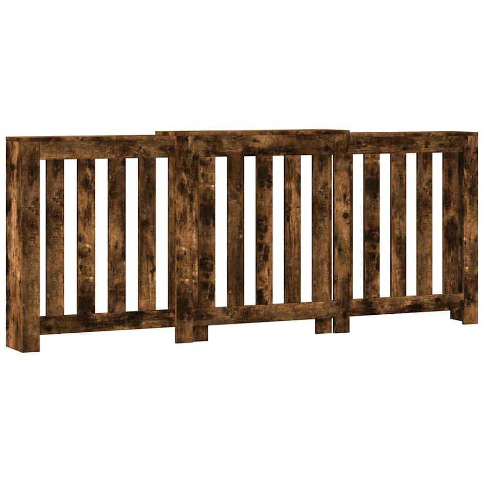 Cubierta de radiador madera color roble ahumado