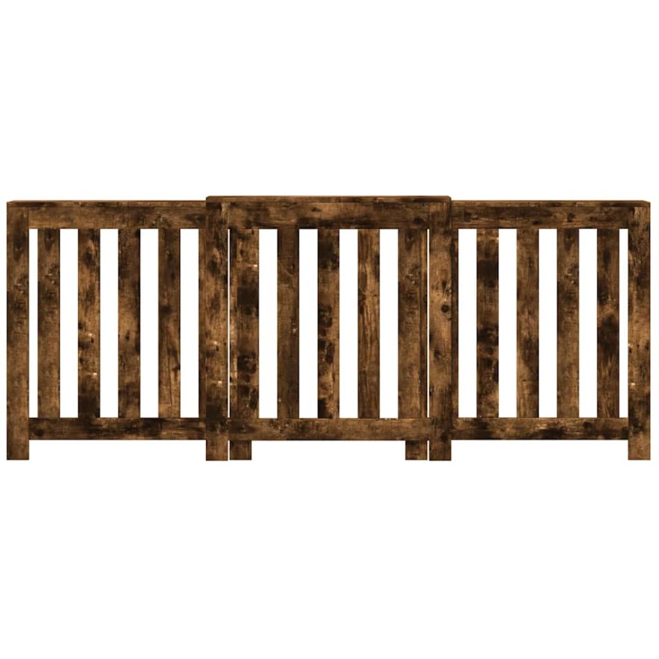 Cubierta de radiador madera color roble ahumado