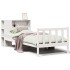 Cama con estantería sin colchón madera maciza de pino 90x190