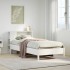 Cama con estantería sin colchón madera maciza de pino 90x190
